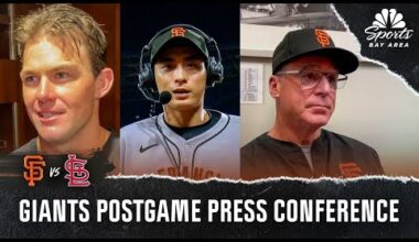 Jung Hoo Lee, Carson Seymour and more react to Giants' win over Cardinals | NBC Sports Bay Area