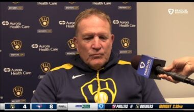 Pat Murphy sounds off on Brandon Woodruff struggles in Milwaukee Brewers lose to Blue Jays 8-4