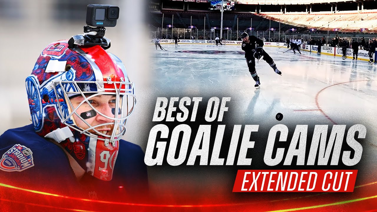 Goalie GoPro Extended Cut from 2025 NHL Stadium Series 🎥 #NHLGoalieWeek