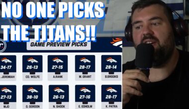 Tennessee Titans fan is PUMPED watching no one pick the Titans in their week 1 game against Denver