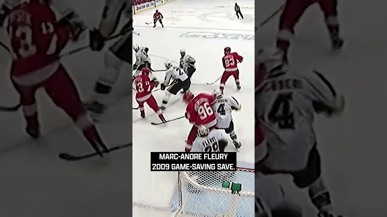 Greatest SAVE of ALL TIME? 🤔 #NHLGoalieWeek