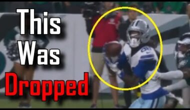 CeeDee Lamb drops multiple passes to lose the game | Dallas Cowboys Vs Philadelphia Eagles
