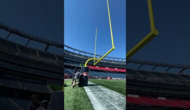 Fixing up the field for Week 1 🎨