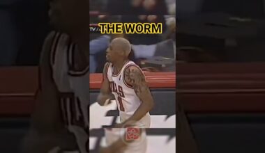 DENNIS RODMAN Went for a 3 Pointer (Feb.13, 1996) 😱😳 #dennisrodman #nba #shorts