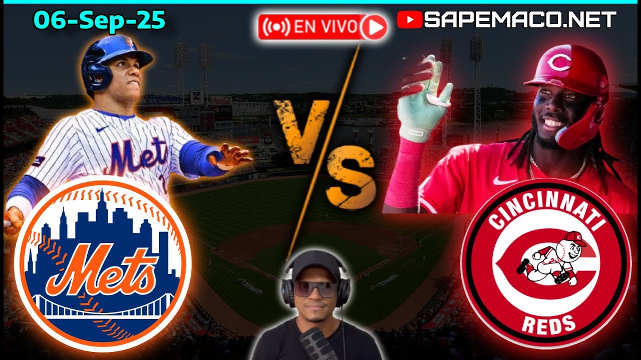 New York METS vs Cincinnati REDS, en Vivo. (06-Sep-25)