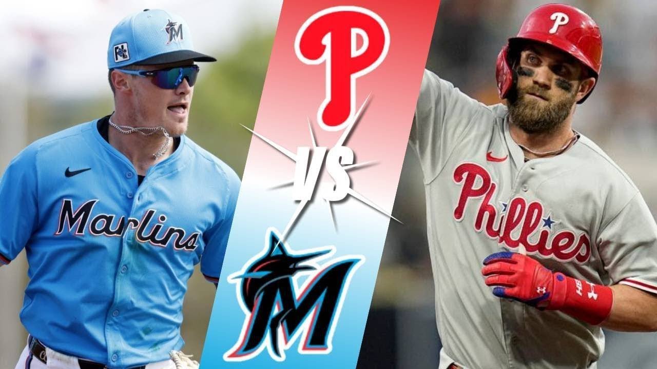 Philadelphia Phillies VS. Miami Marlins | LIVE Reactions | Play-By-Play | Watch Party