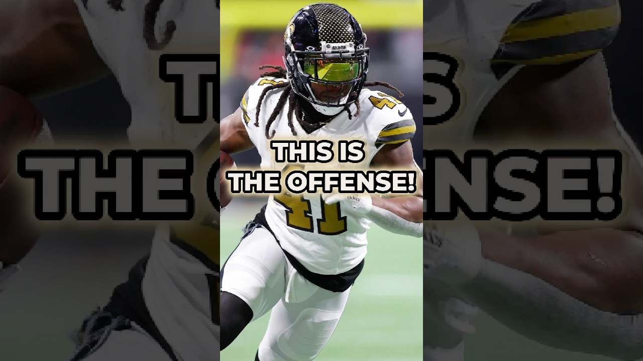 The Saints Offense REVOLVES Around Alvin Kamara #shorts #nfl Saints News