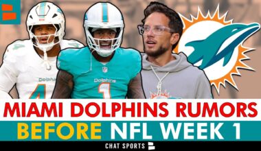 Miami Dolphins Rumors BEFORE NFL Week 1 On Tua Tagovailoa, Mike McDaniel, Chop Robinson | Q&A