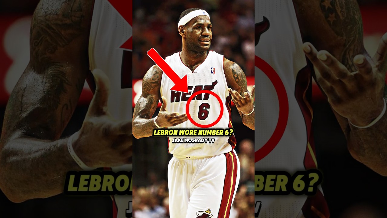 Why LeBron James Wore the Number 6 😳