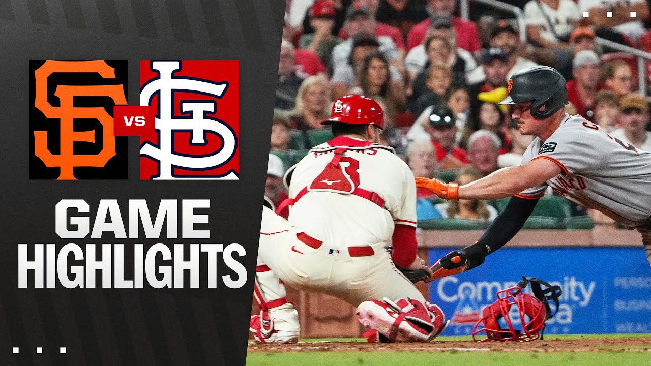 Giants vs. Cardinals Game Highlights (9/6/25) | MLB Highlights