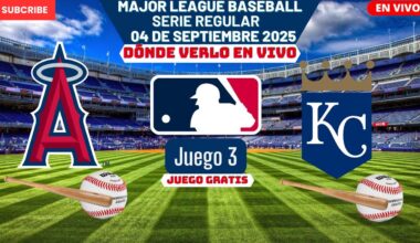 ⚾️Los Angeles Angels vs Kansas City Royals⚾️Dónde Ver El Partido EN VIVO|Juego 3 MLB 2025
