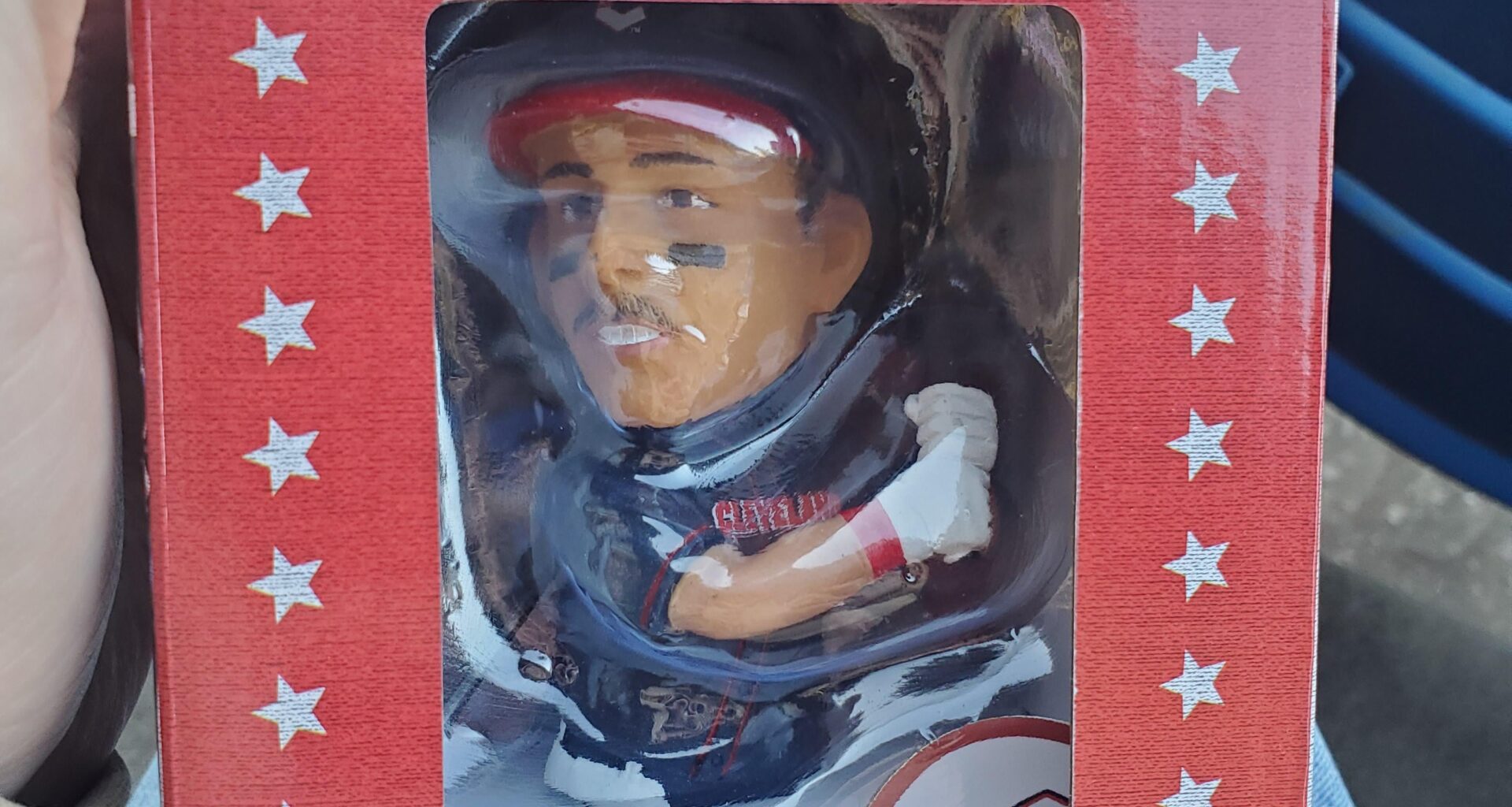 Carlos Baerga was at the Lake County Captains game tonight signing bobbleheads. Thought yall would like it!