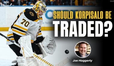 Should Bruins TRADE Korpisalo | Pucks with Haggs