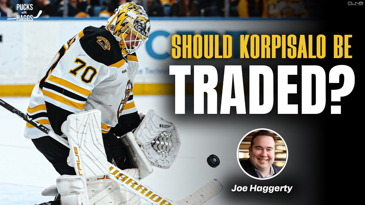 Should Bruins TRADE Korpisalo | Pucks with Haggs