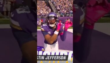 JUSTIN JEFFERSON TORCHED THE DETROIT LIONS #shorts #nflfootball #nfl #minnesotavikings #vikings