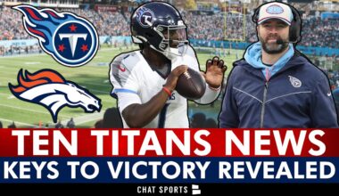 Tennessee Titans Key To Victory REVEALED Before Week 1 Against The Denver Broncos