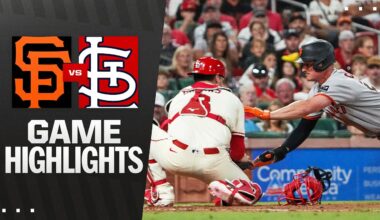 Giants vs. Cardinals Game Highlights (9/6/25) | MLB Highlights
