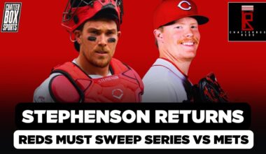 Tyler Stephenson RETUNS to Cincinnati Reds in MUST SWEEP Series vs New York Mets | MLB Playoff Chase