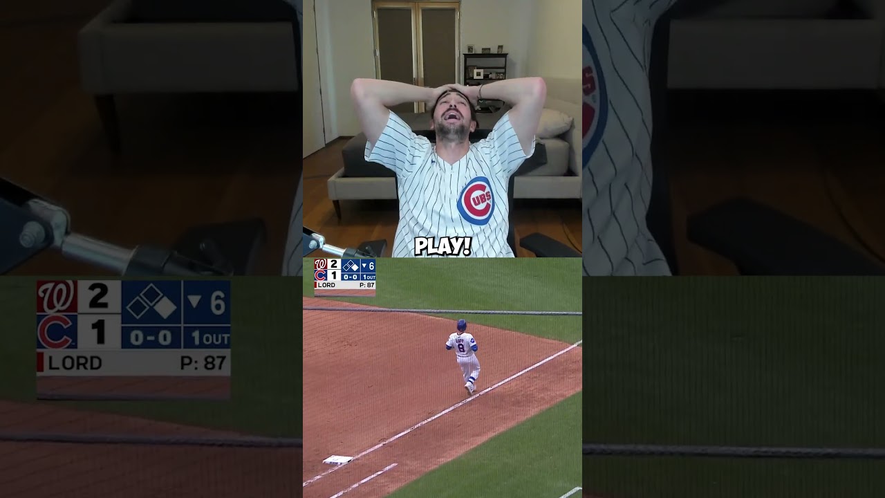 Cubs Fan Reacts to Nationals Game!