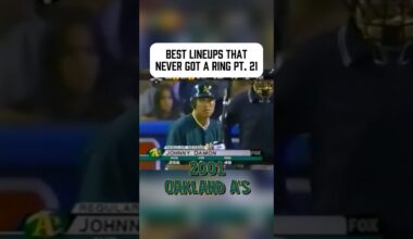 Best Lineups That Never Got a Ring pt. 21 | 2001 Oakland A’s