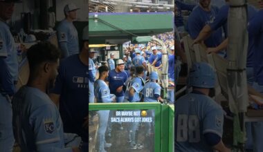 When The KC Kid Gets His First MLB Hit In The Stadium He Grew Up In #royals #mlb #baseball #awesome