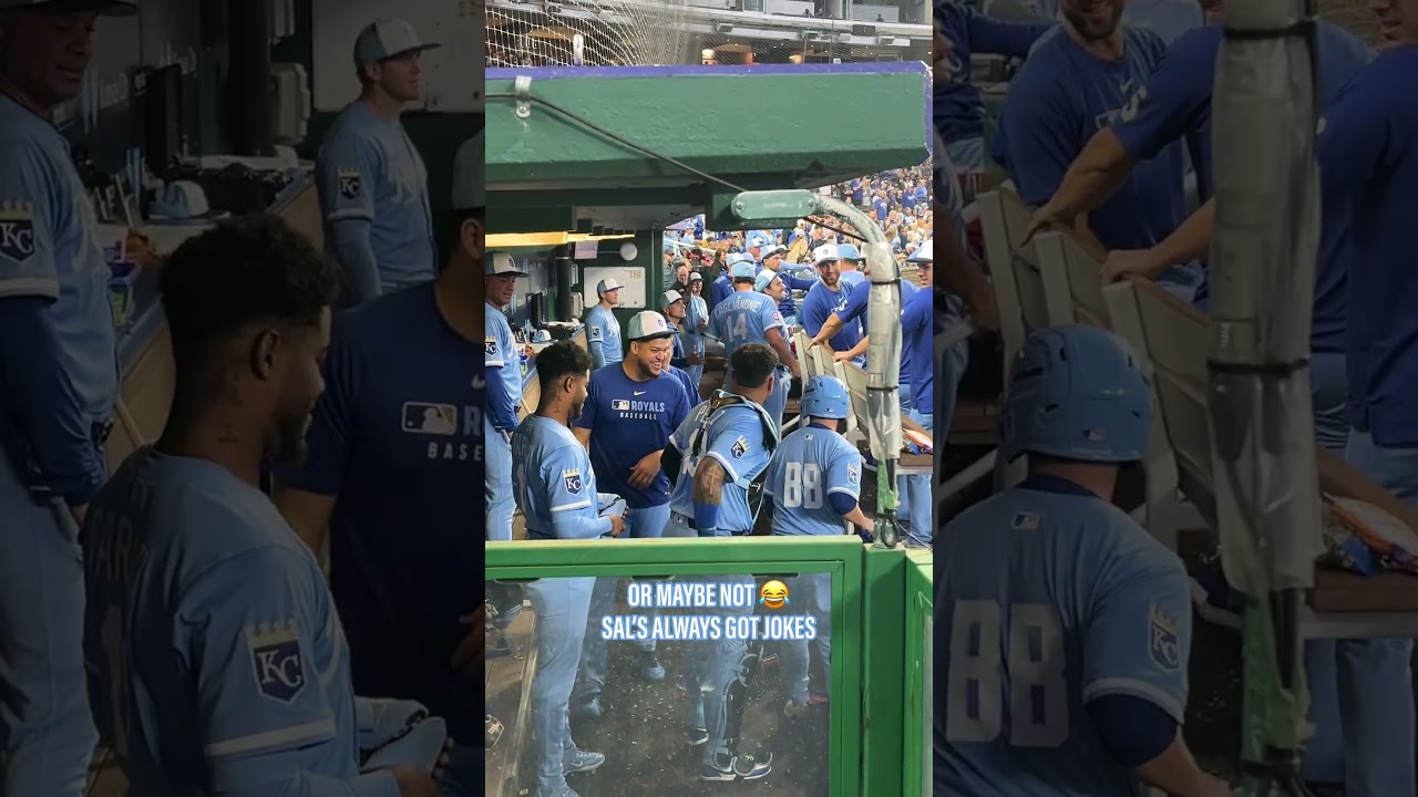 When The KC Kid Gets His First MLB Hit In The Stadium He Grew Up In #royals #mlb #baseball #awesome