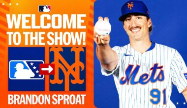 Top Mets prospect Brandon Sproat is ready to make an impact in his debut! (Minor league highlights)
