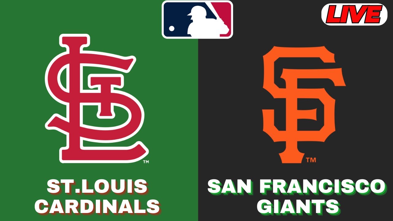 🔴LIVE : San Francisco Giants Vs St. Louis Cardinals | MLB 2025 | MLB Live Baseball Score