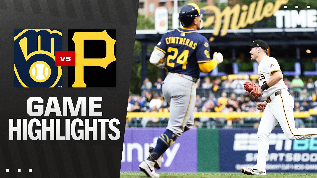 Pirates vs. Brewers Game Highlights (9/6/25) | MLB Highlights