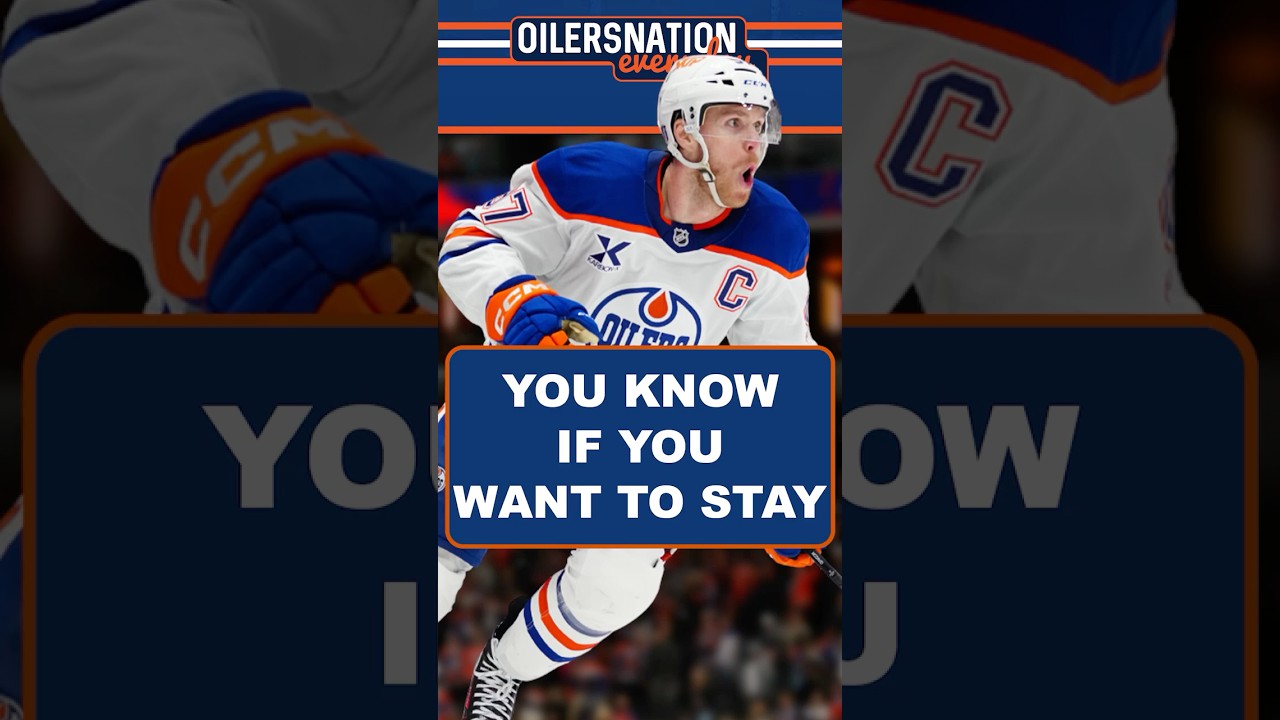 "You know in your heart whether you want to be in Edmonton or not."