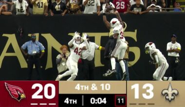NAIL-BITER IN NEW ORLEANS: Arizona Cardinals vs New Orleans Saints | 2025 Week 1