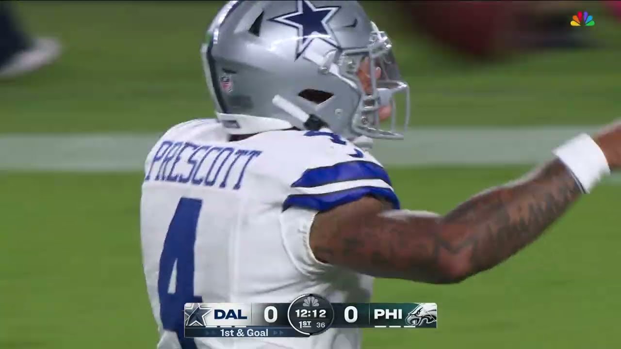 Dak dots Lamb to set up Cowboys' TD