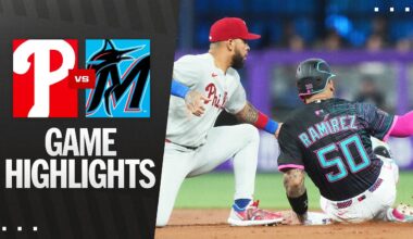 Phillies vs. Marlins Game Highlights (9/6/25) | MLB Highlights