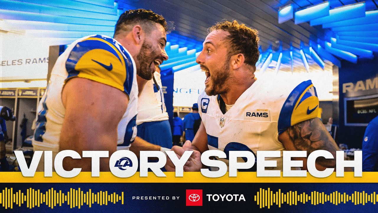 “WAY TO FINISH IT!” Sean McVay’s Victory Speech After Week 1 Win Over Texans