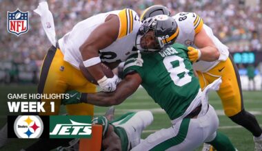 Pittsburgh Steelers vs. New York Jets Game Highlights | NFL 2025 Season Week 1