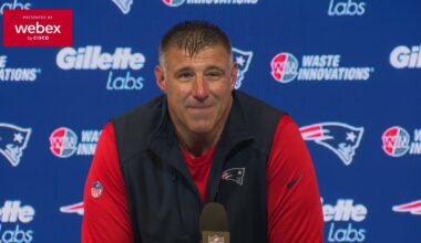 Mike Vrabel: "We Just Didn't Do Enough." | Patriots Press Conference