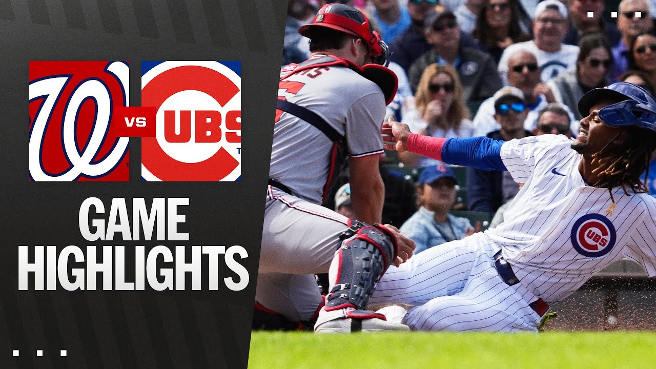 Nationals vs. Cubs Game Highlights (9/7/25) | MLB Highlights