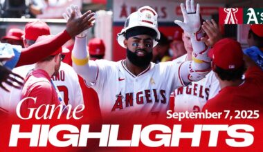 A's vs. Angels Game Highlights (9/7/25) | MLB Highlights