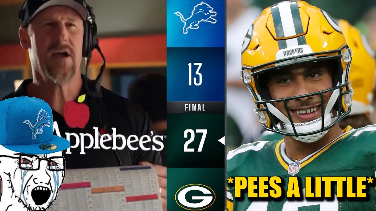 A Vikings Reacts to Packers 27, Low Energy Lions 13 😂😂😂