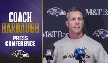 John Harbaugh on Ravens Loss at Bills | Baltimore Ravens