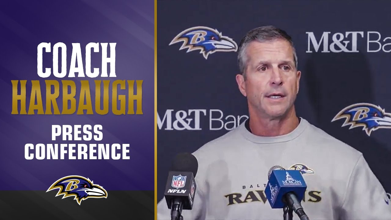 John Harbaugh on Ravens Loss at Bills | Baltimore Ravens