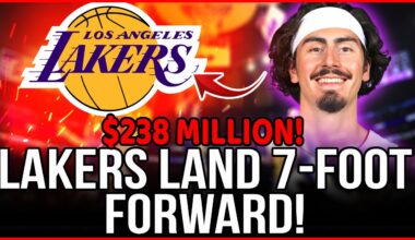 BLOCKBUSTER TRADE! LAKERS LAND 7-FOOT FORWARD FOR $238 MILLION AND SHOCK THE NBA! LAKERS NEWS!
