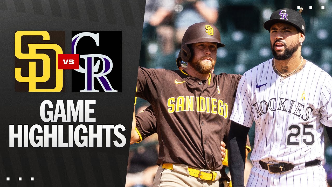 Padres vs. Rockies Game Highlights (9/7/25) | MLB Highlights