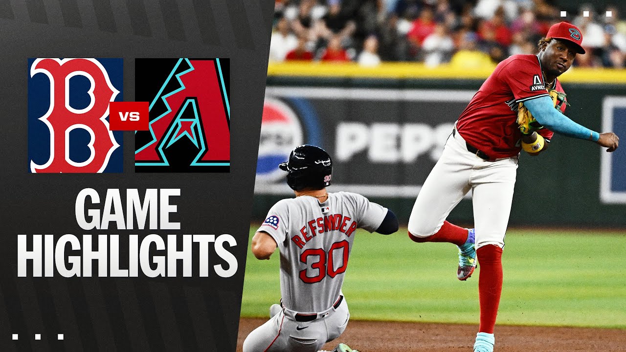 Red Sox vs. D-backs Game Highlights (9/7/25) | MLB Highlights