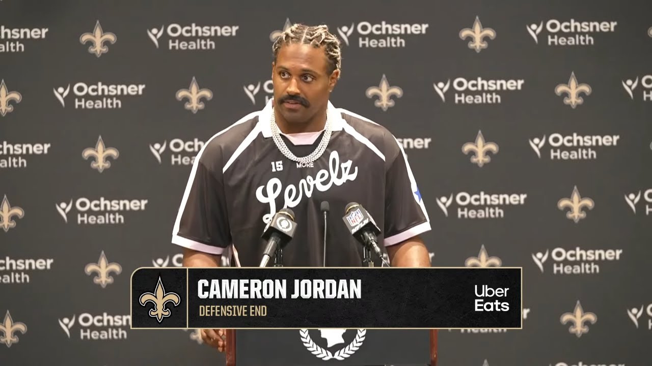 Cam Jordan | Saints-Cardinals Postgame | 2025 NFL Week 1