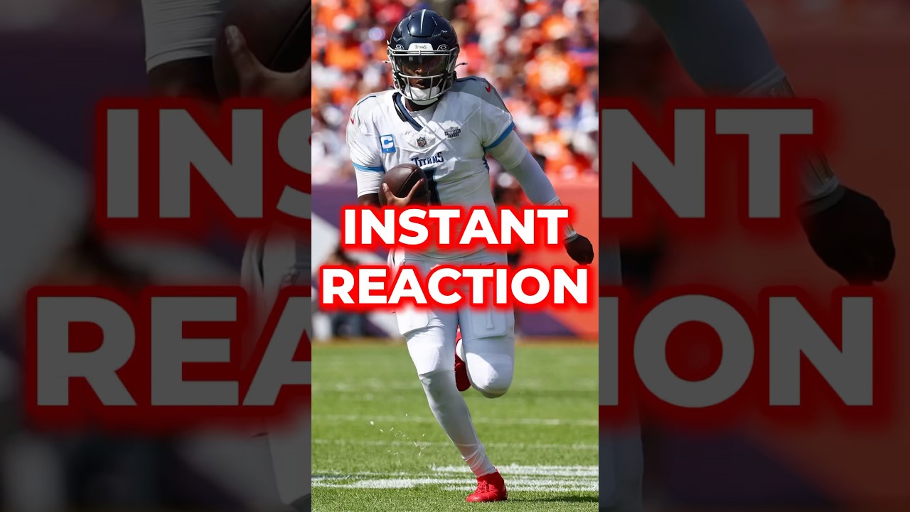 THIS IS WHY The Tennessee Titans Lost Their Season Opener To The Denver Broncos #shorts #titans