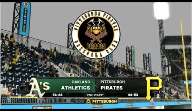 The Rise of the Jolly Roger 2025 Season - Oakland Athletics (56-86) @ Pittsburgh Pirates (88-53)