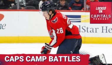 Washington Capitals Roster Battles 2025: Cristall, Lapierre, Sourdif & More Compete for NHL Spots