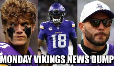 Minnesota Vikings News Dump (9.8.2025) | TONIGHT! Monday Night Football! Harrison Out