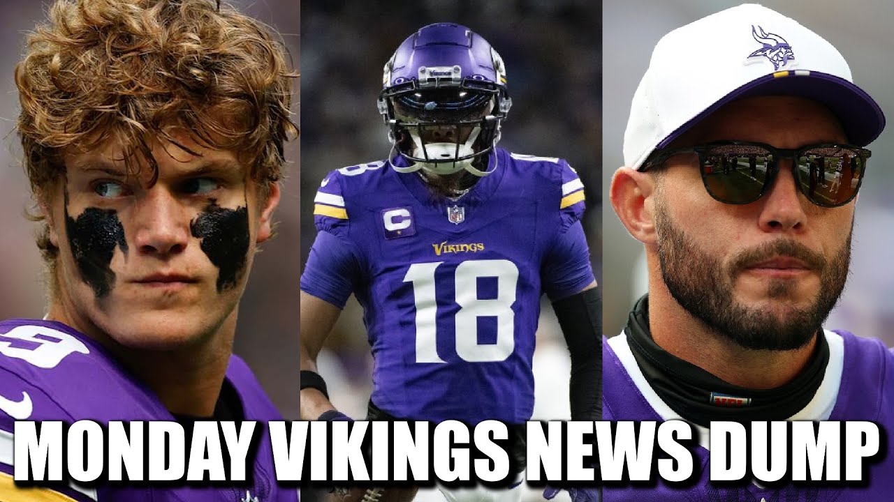 Minnesota Vikings News Dump (9.8.2025) | TONIGHT! Monday Night Football! Harrison Out